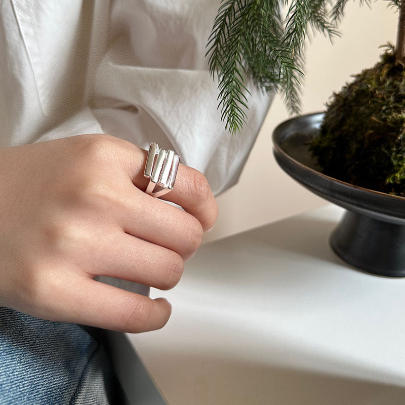 BAGUE AJUSTABLE À QUATRE NIVEAUX