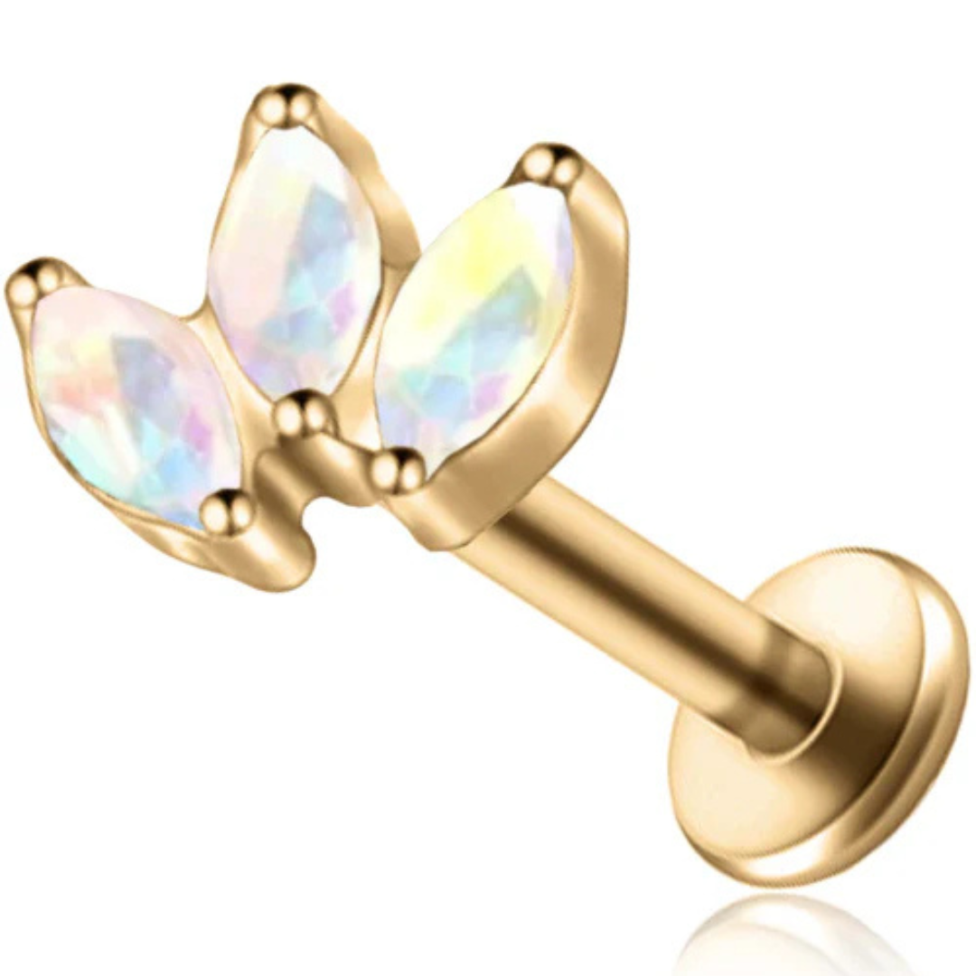 Piercing Fleur de Cristal