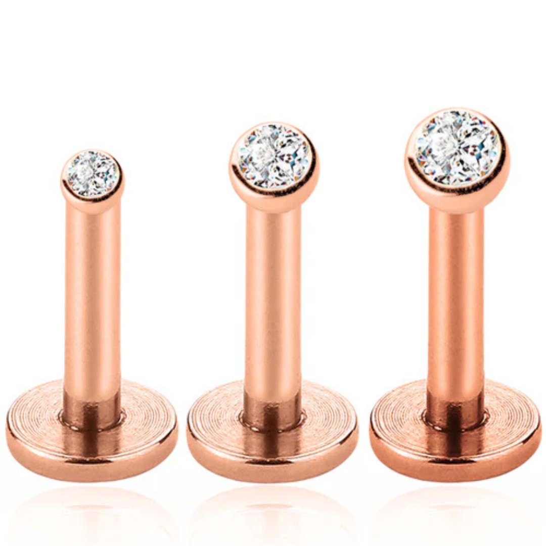 Piercing Cristal Minimaliste