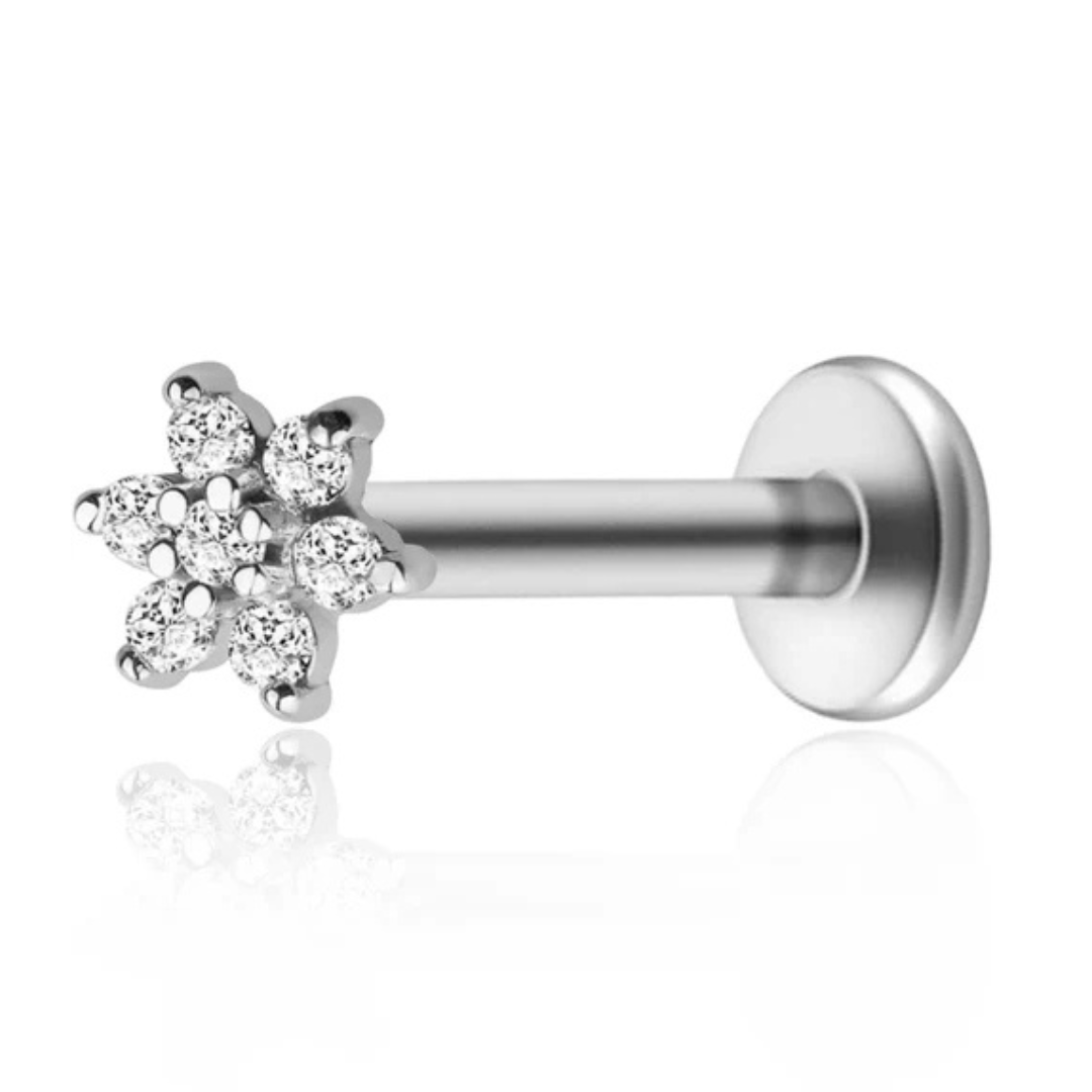 Piercing Étoile Cristal