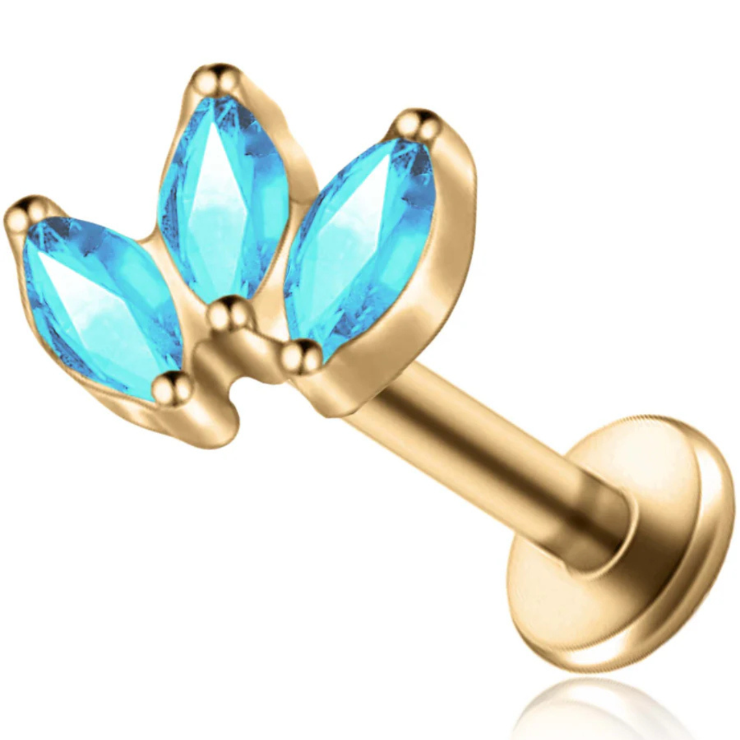 Piercing Fleur de Cristal