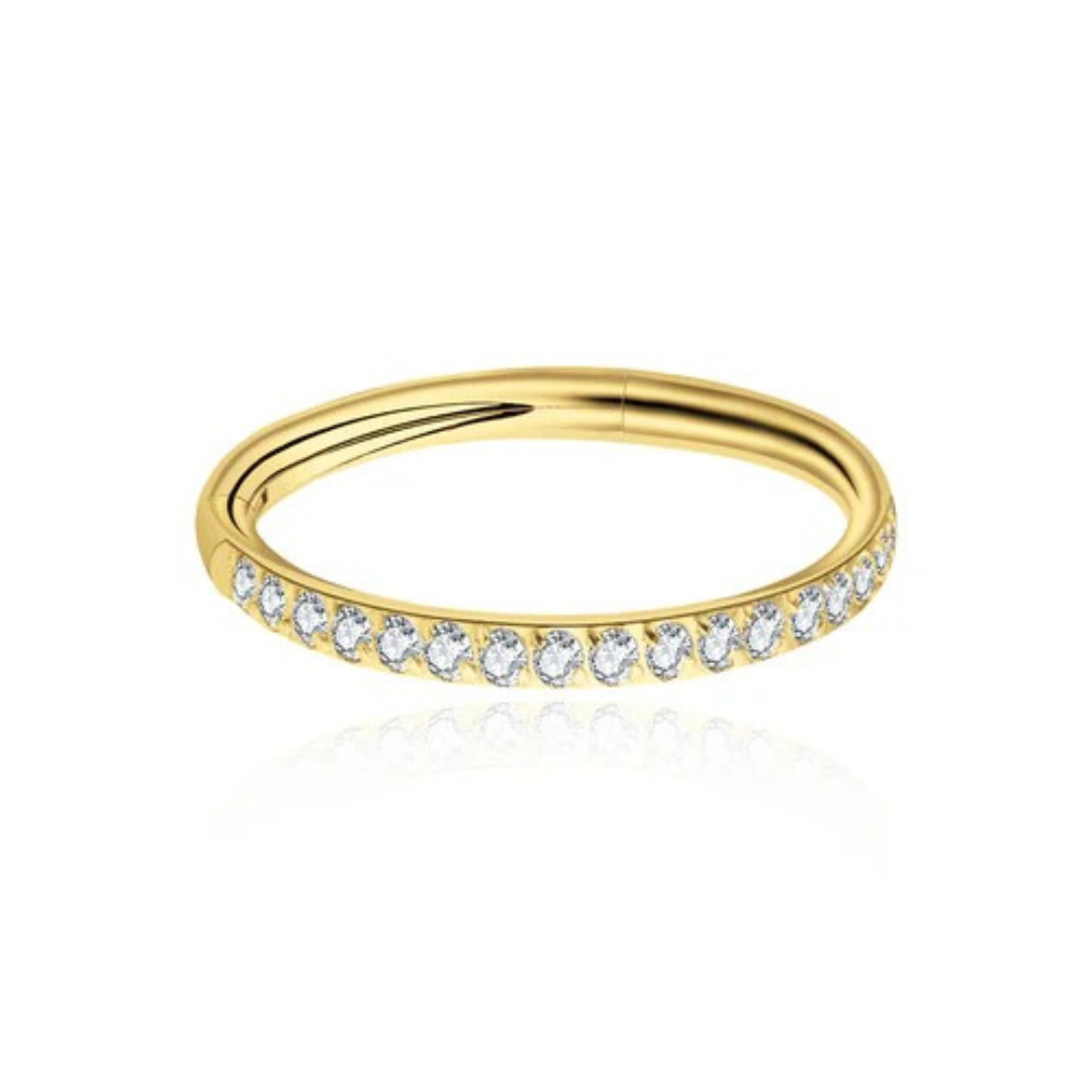 Bague Fine Pavée