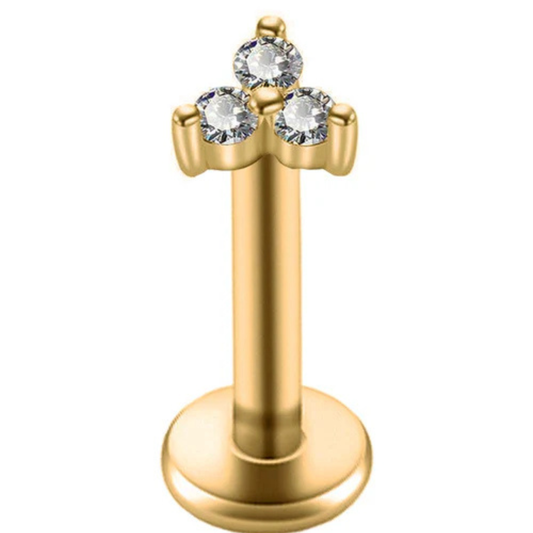Piercing Triple Cristal