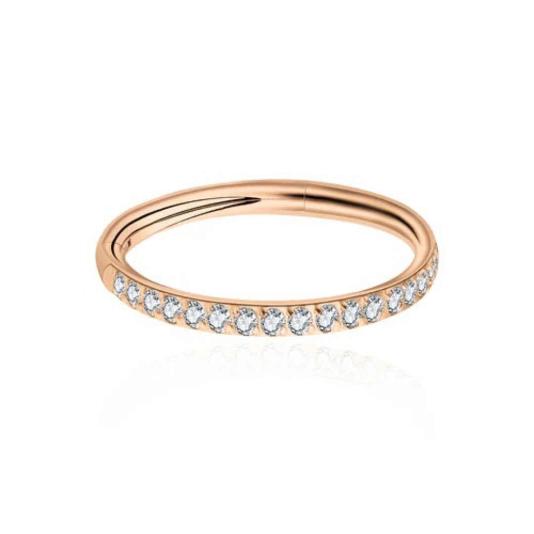 Bague Fine Pavée