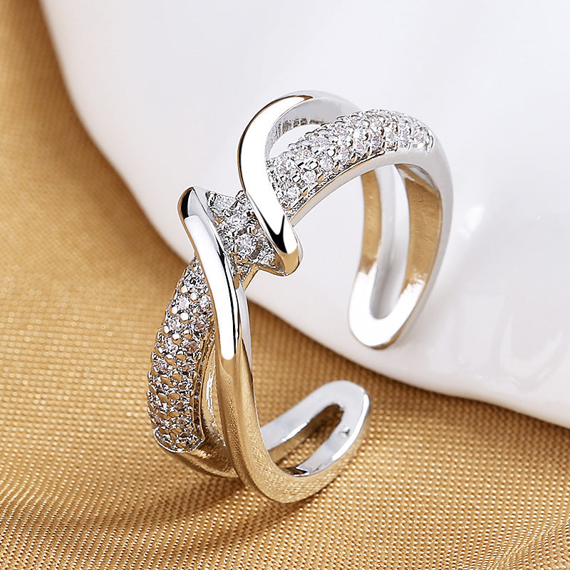 BAGUE AJUSTABLE GÉOMÉTRIQUE PERSONNALISÉE