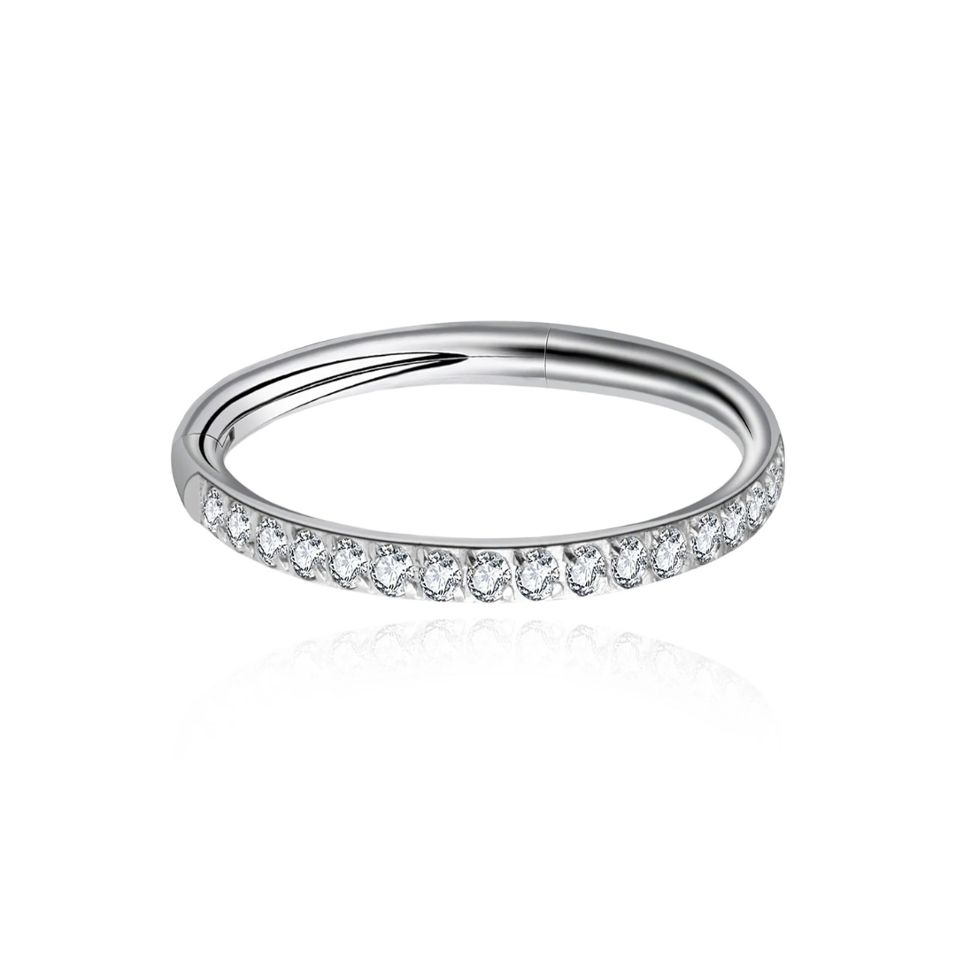 Bague Fine Pavée
