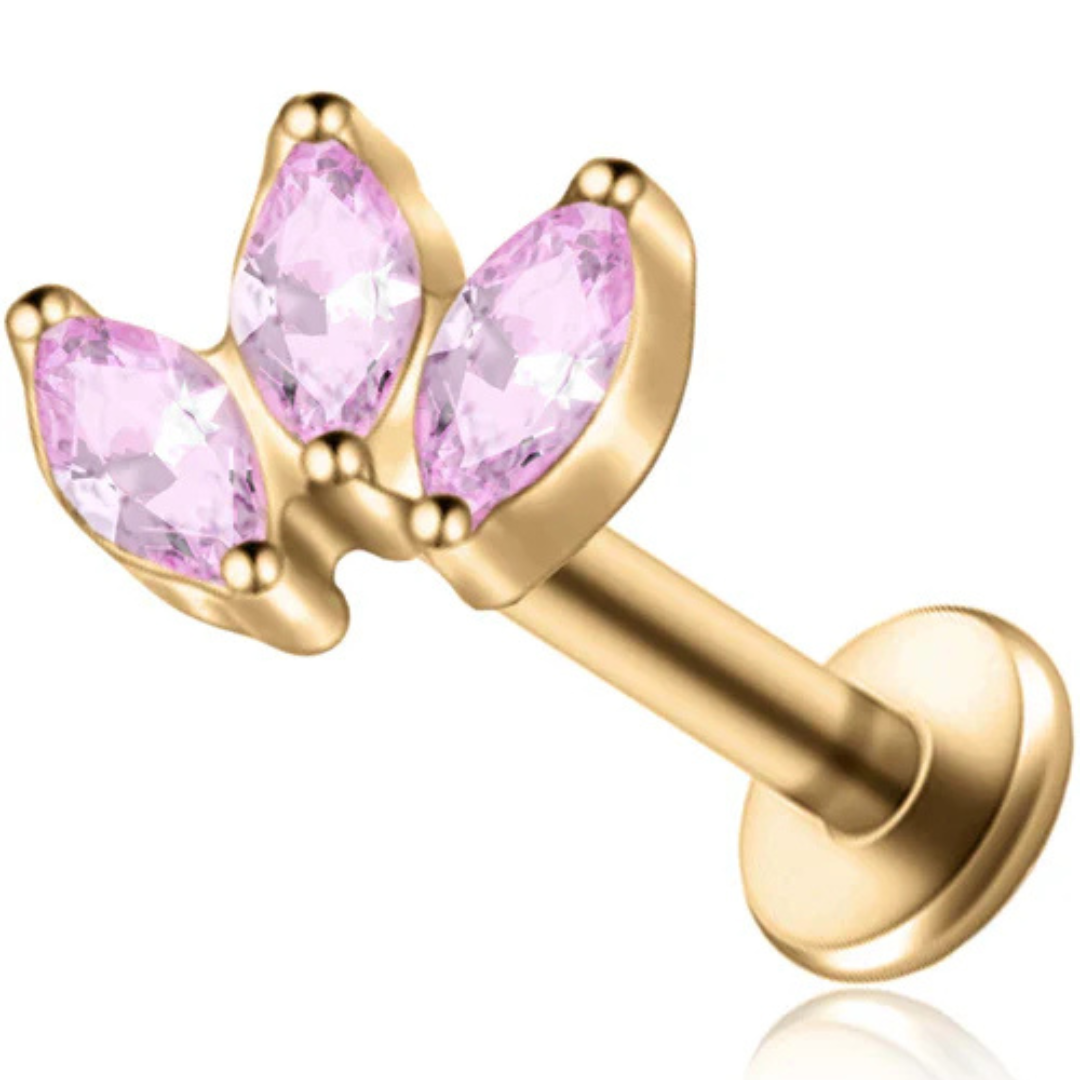 Piercing Fleur de Cristal
