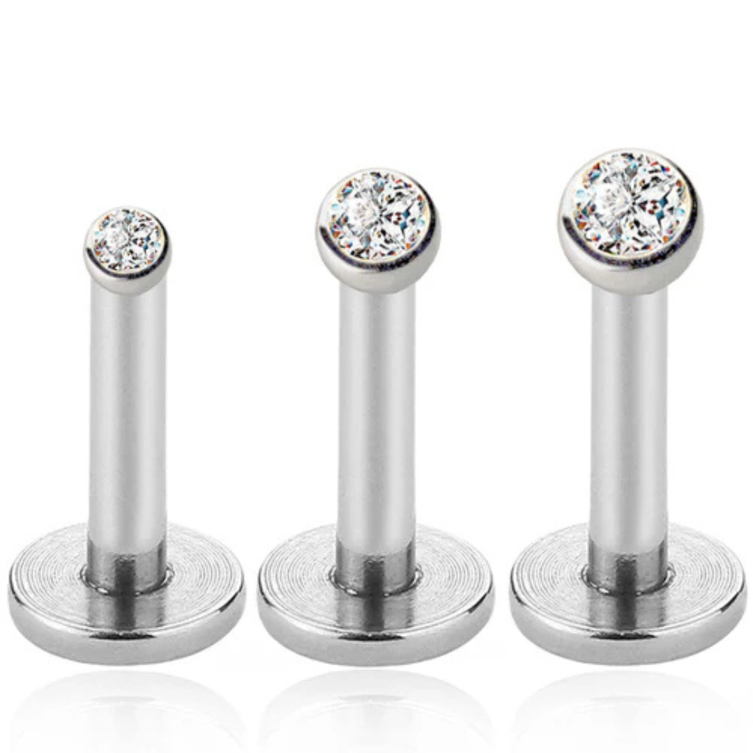 Piercing Cristal Minimaliste