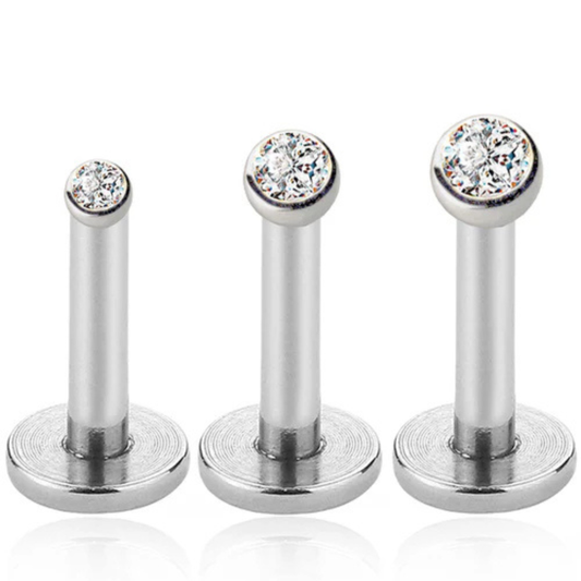 Piercing Cristal Minimaliste