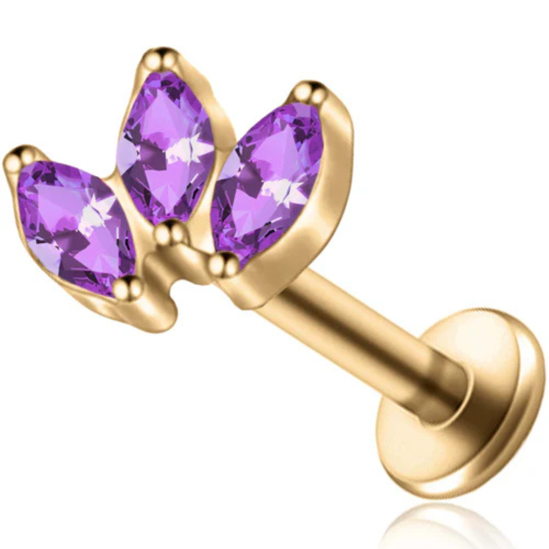 Piercing Fleur de Cristal