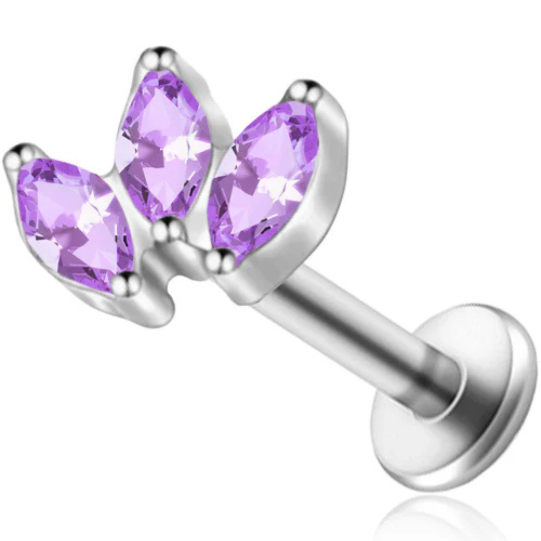 Piercing Fleur de Cristal
