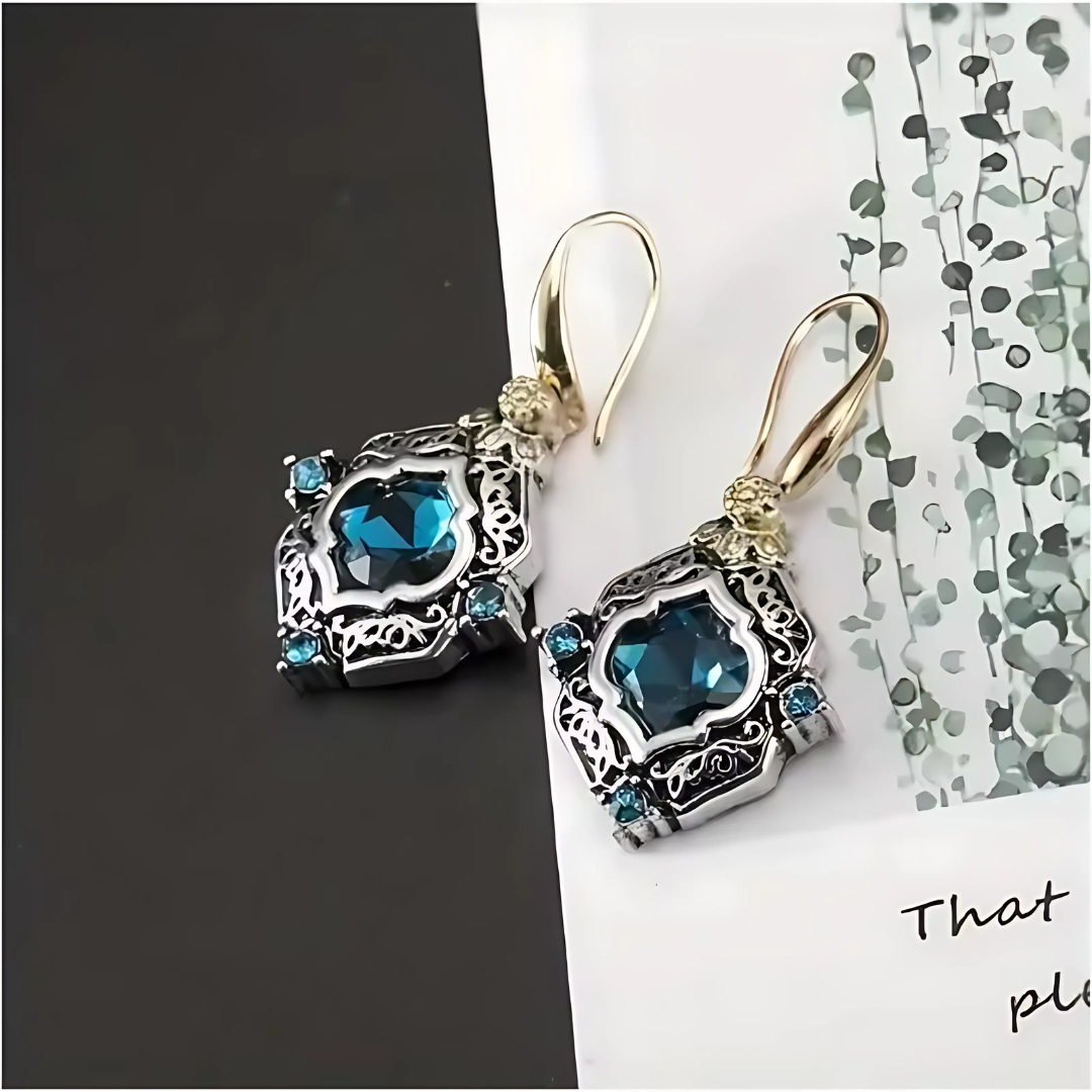 GOUTTES DE CRISTAL LAGON BLEU