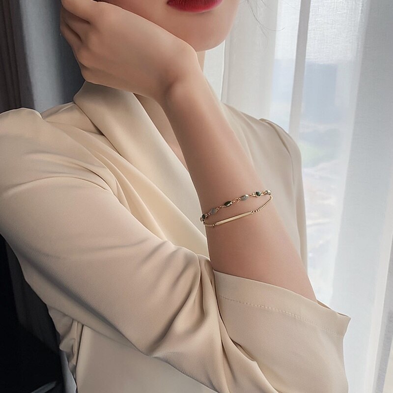Bracelet Double Charme