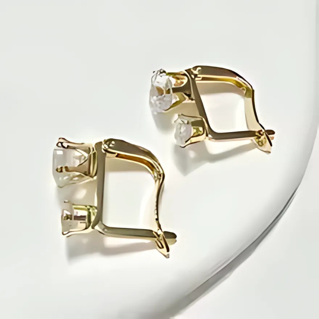 BOUCLES D’OREILLES RAYON DE SOLEIL EN CRISTAL