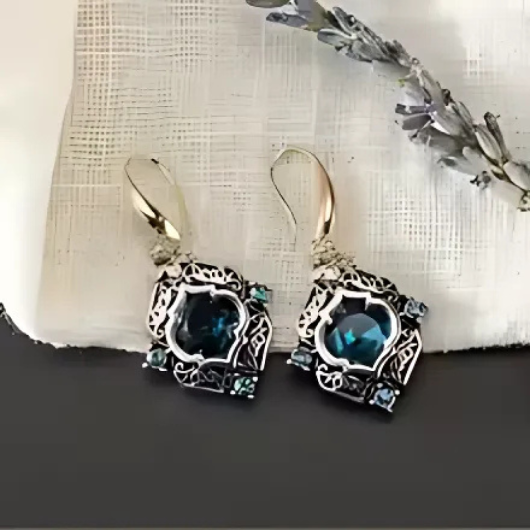 GOUTTES DE CRISTAL LAGON BLEU