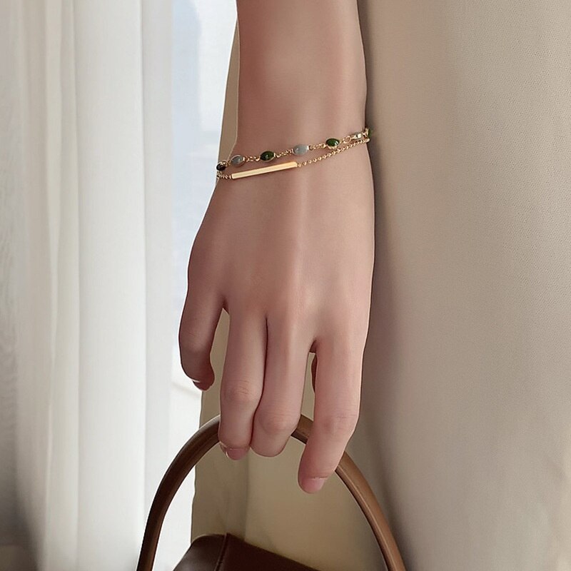 Bracelet Double Charme