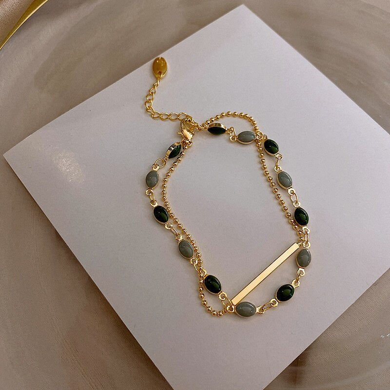 Bracelet Double Charme