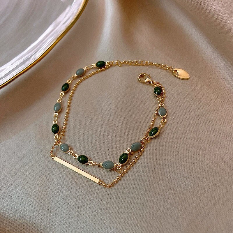 Bracelet Double Charme