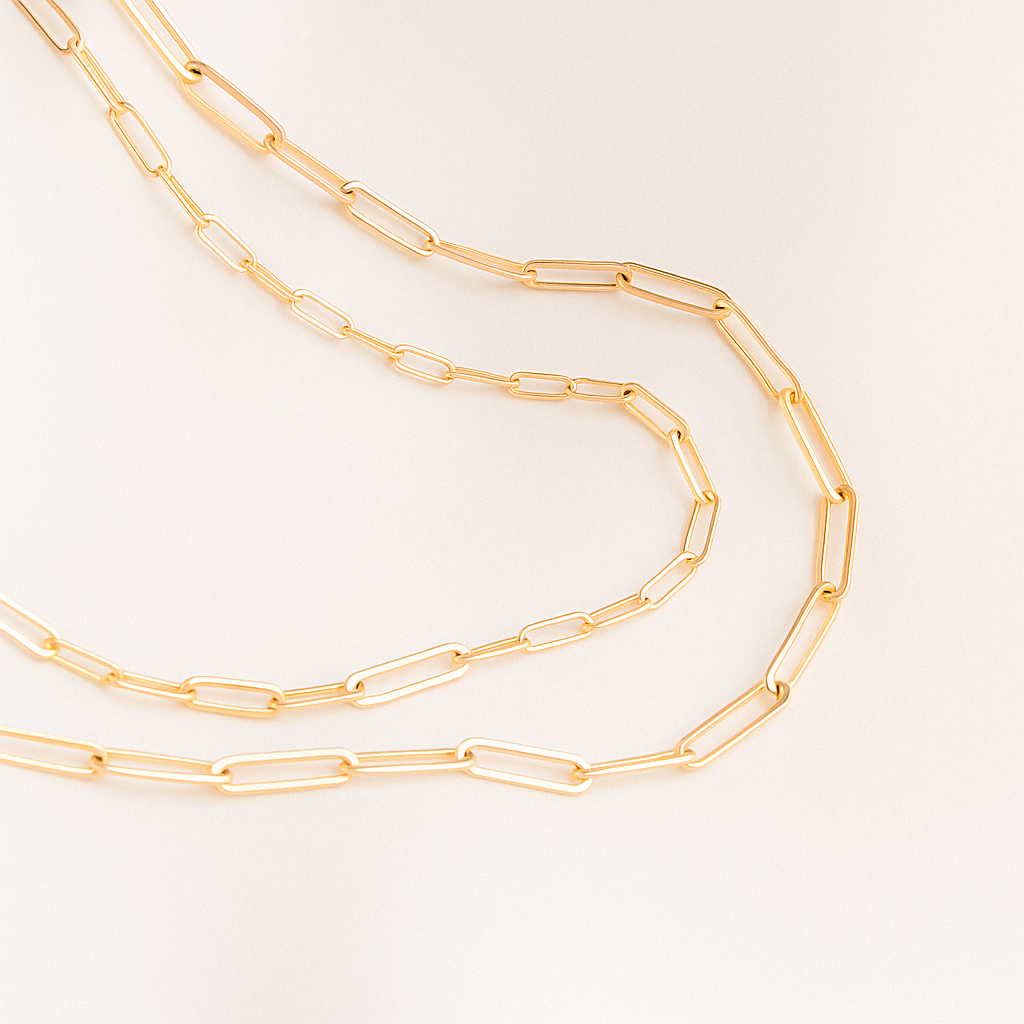COLLIER EN OR À CHAÎNE CLASSIQUE