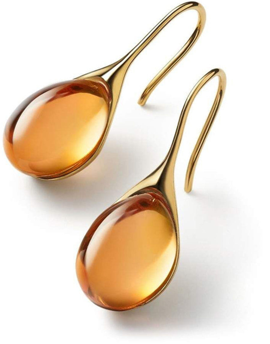 BOUCLES D’OREILLES PENDANTES EN CRISTAL À DOUBLE ÉTINCELLE