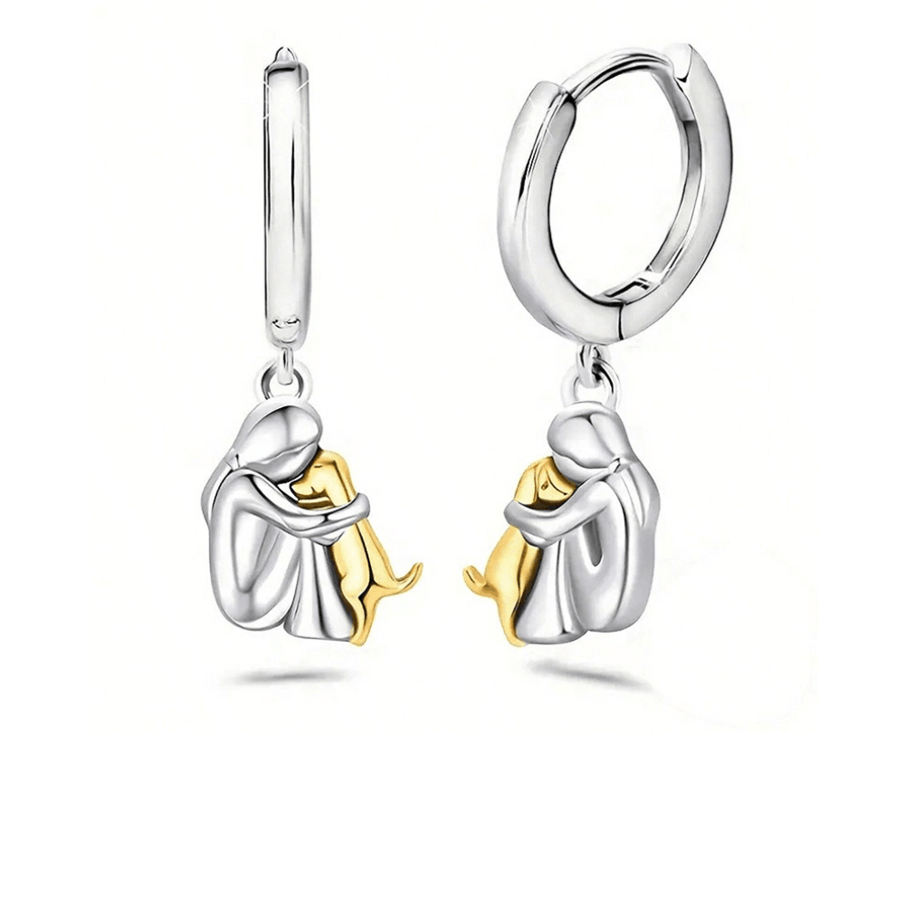 COLLIER PENDENTIF CÂLIN AVEC BOUCLES D’OREILLES EN CADEAU – OFFRE LIMITÉE