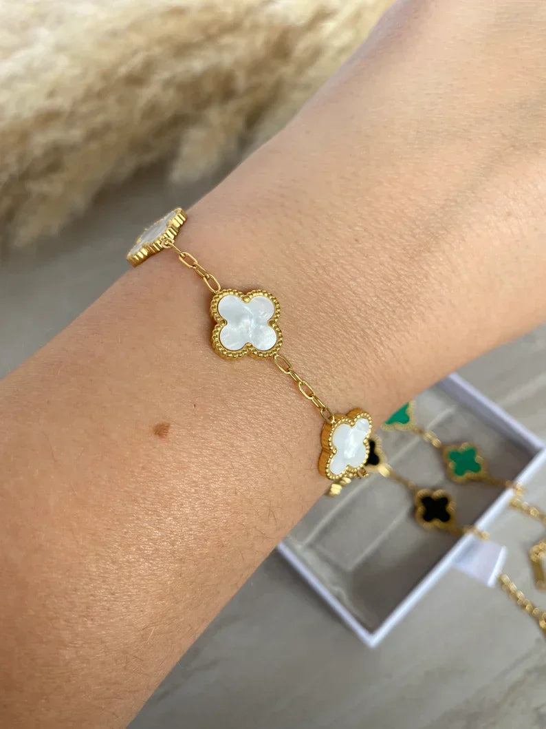 Bracelet Trèfles
