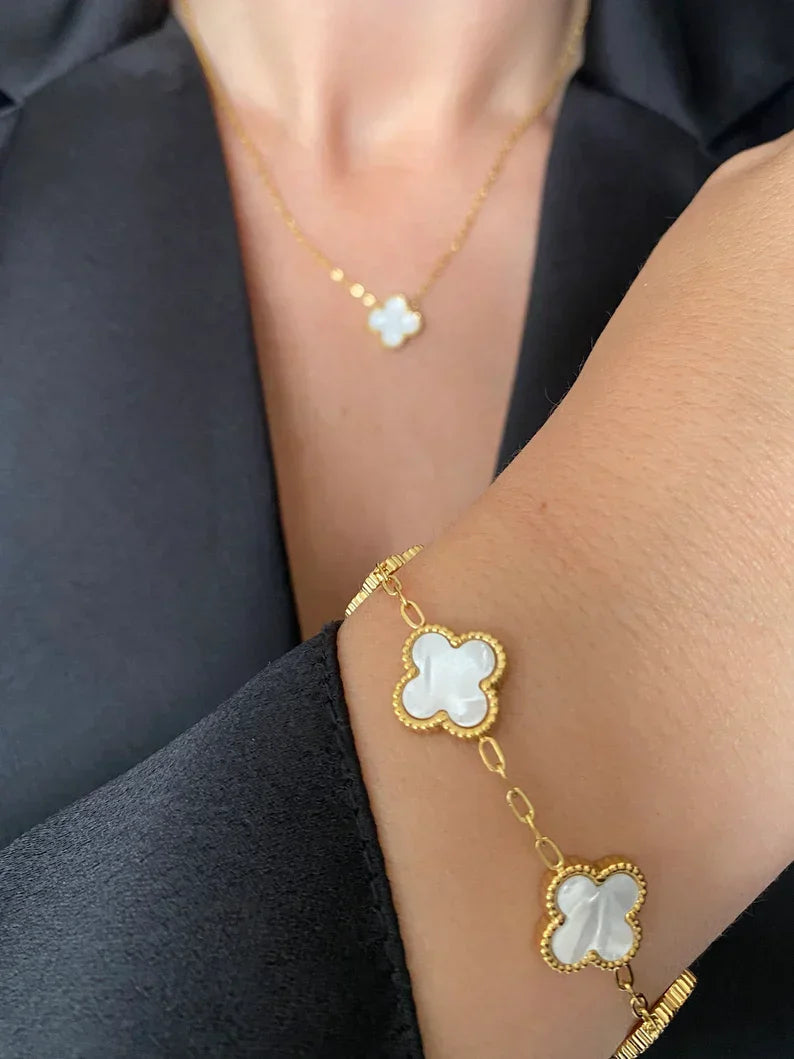 Bracelet Trèfles